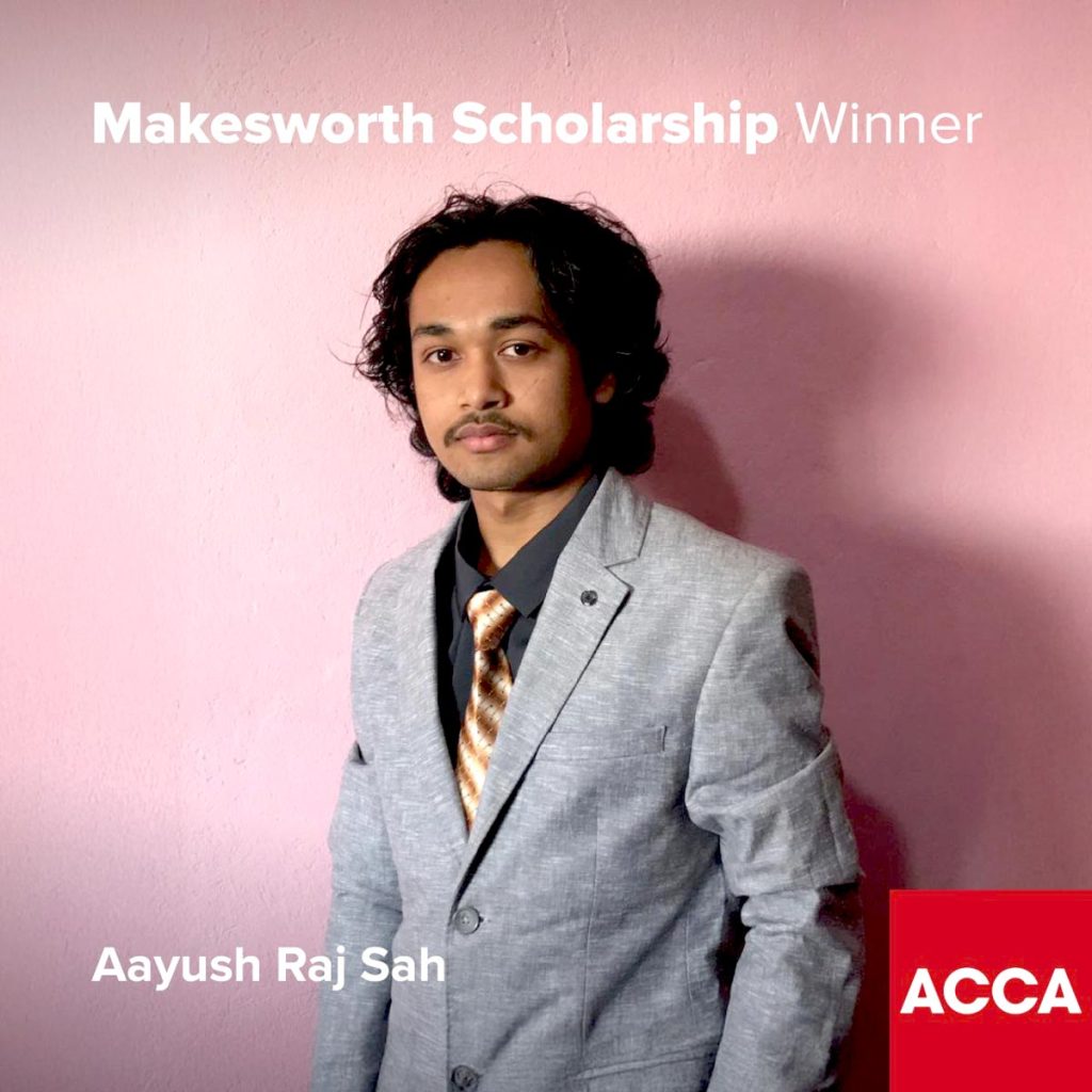 Makesworth Scholarship Winner- Aayush Raj Sah