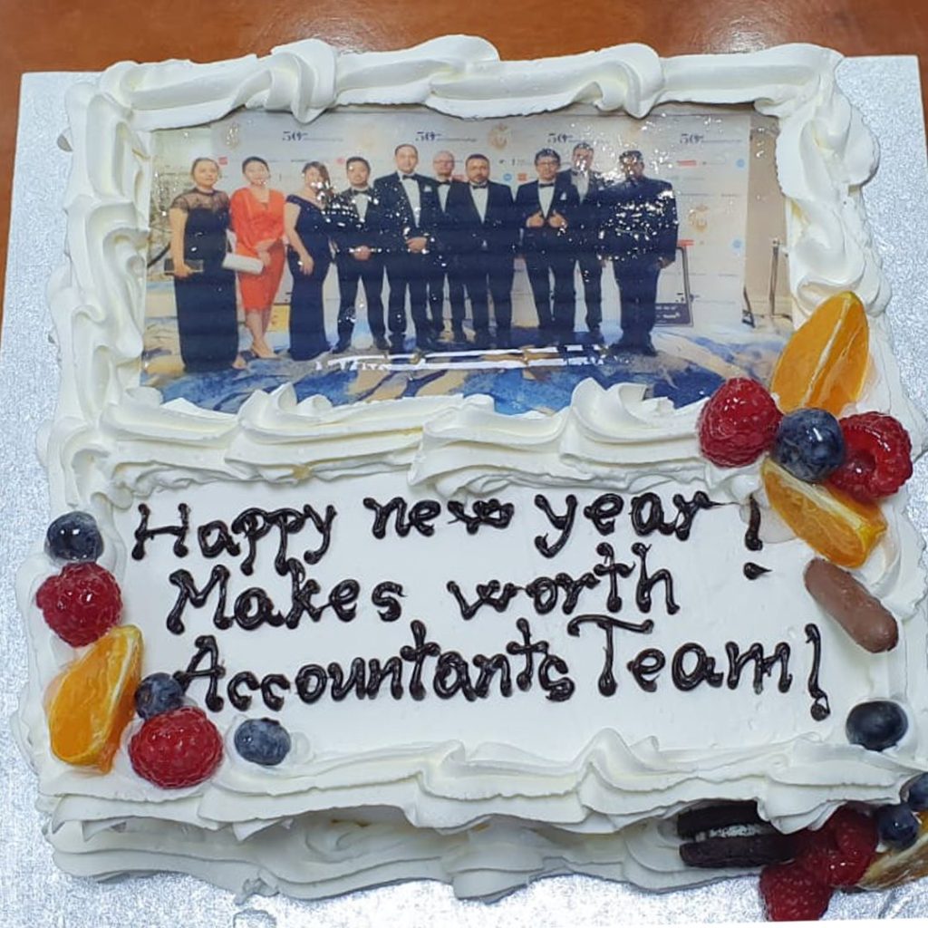 New Year Eve Cake
