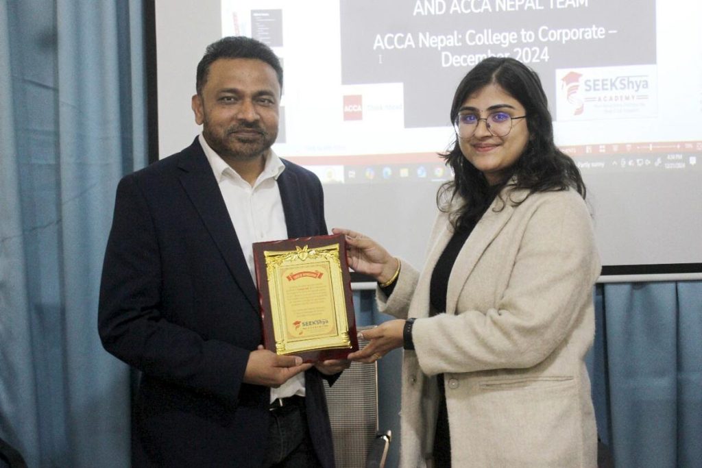 Event organized by ACCA Nepal and Seekshya Academy