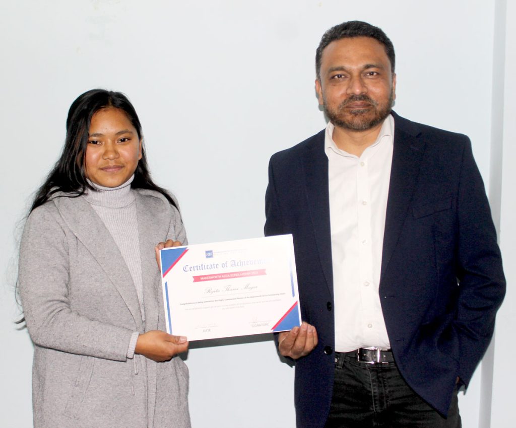ACCA Scholarship Winner