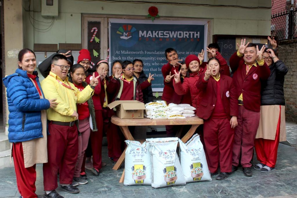 Charity at SI Asha Foundation, Nepal