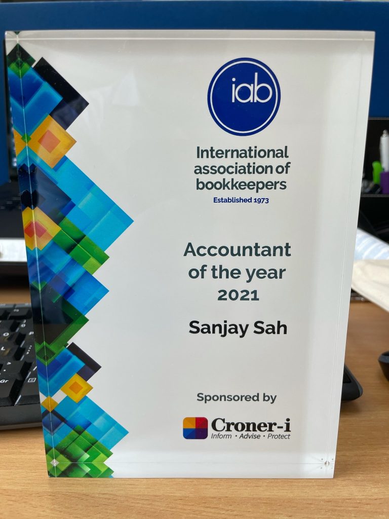 Accountant of the Year 2021 - International Association of Bookkeepers