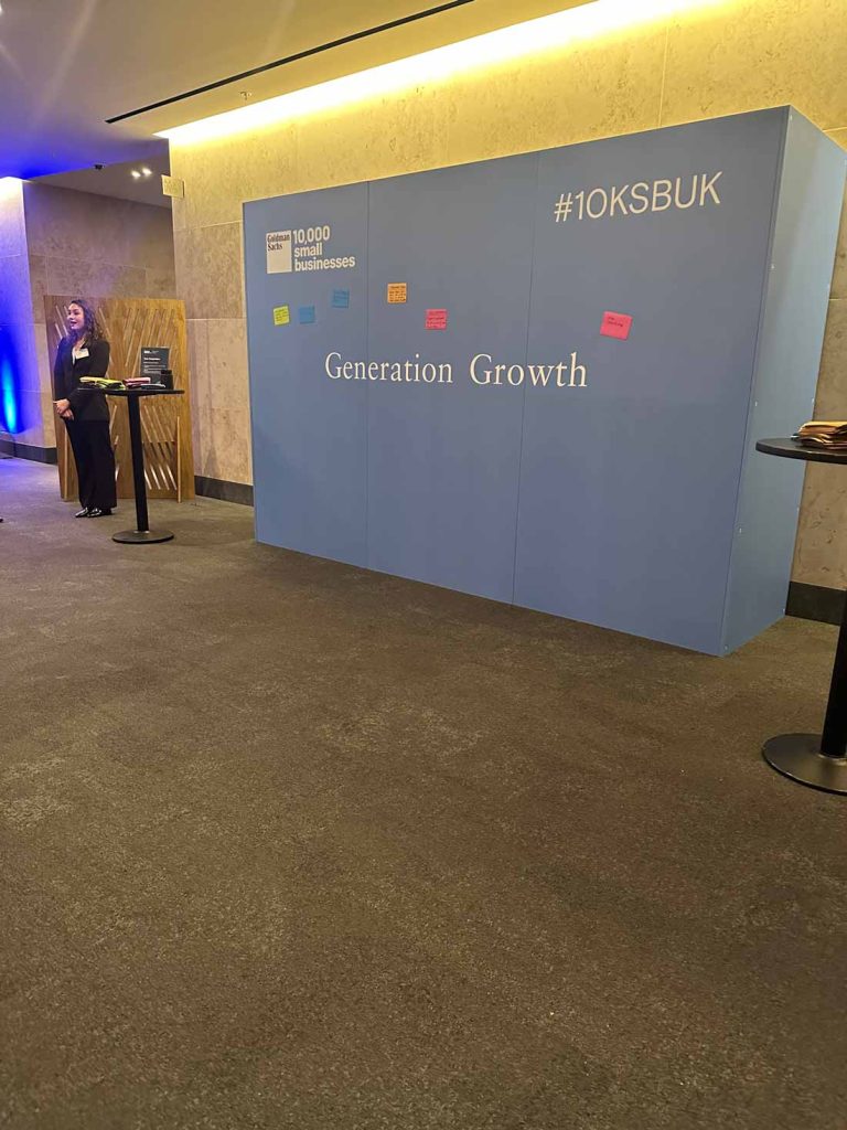Goldman Sachs 10,000 Small Businesses Alumni Event
