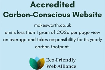 Makesworth Accountants website has been recognised as Carbon-Conscious website by the Eco-Friendly Web Alliance (EFWA)