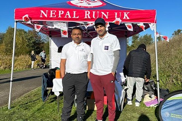 Nepal Run sponsored by Makesworth foundation