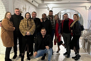 It is great to be back to Ukraineon the first anniversary to get together