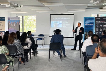 West London Business Showcase today, hosted by OpenSouthall at Parkside Yards